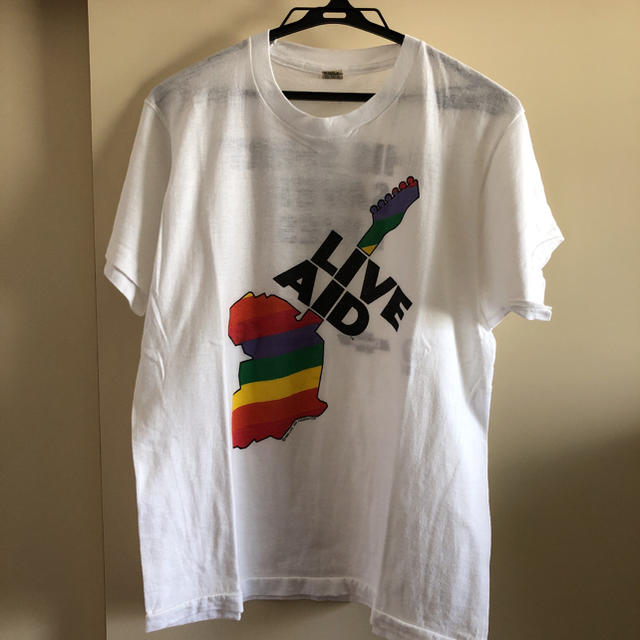 LIVE AID 80s ヴィンテージTシャツの通販 by ニコ太郎's shop|ラクマ