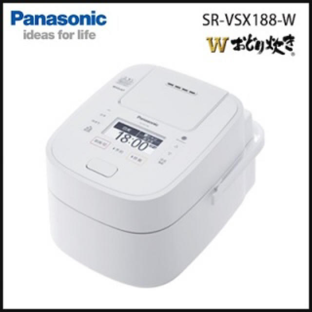 高級感 パナソニック Panasonicスチーム&可変圧力IHジャー炊飯器SR