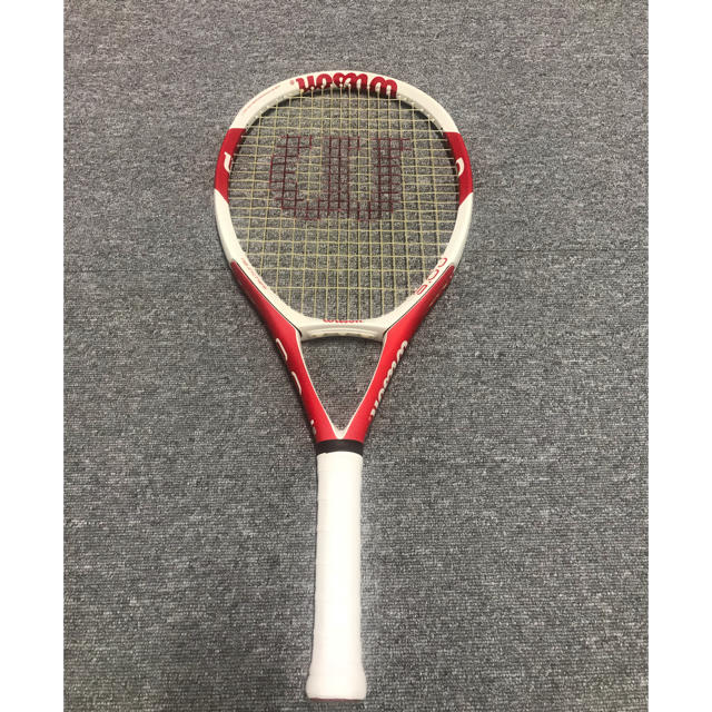 wilson(ウィルソン)のWilson 3.0J 118 red  定価41,040円 スポーツ/アウトドアのテニス(ラケット)の商品写真