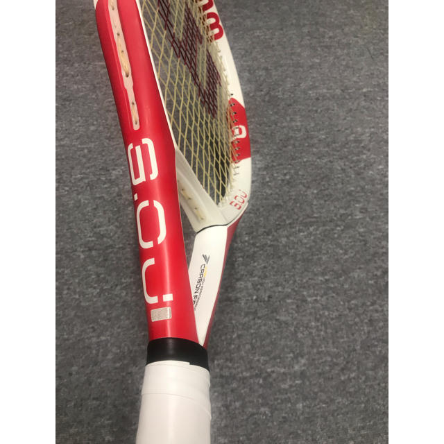 wilson(ウィルソン)のWilson 3.0J 118 red  定価41,040円 スポーツ/アウトドアのテニス(ラケット)の商品写真