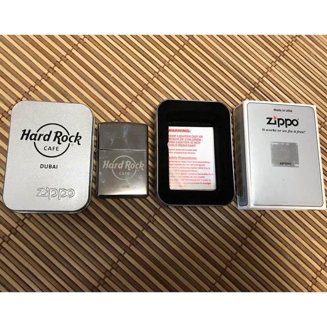 ZIPPO(ジッポー)のZIPPO hard rock cafe  ドバイ その他のその他(その他)の商品写真