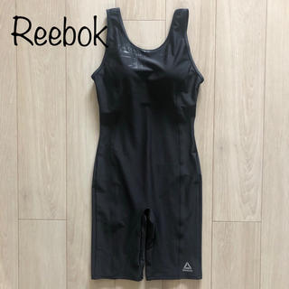 リーボック(Reebok)の新品 Reebok 水着 オールインワン スポーツ 競泳 フィットネス M BK(水着)