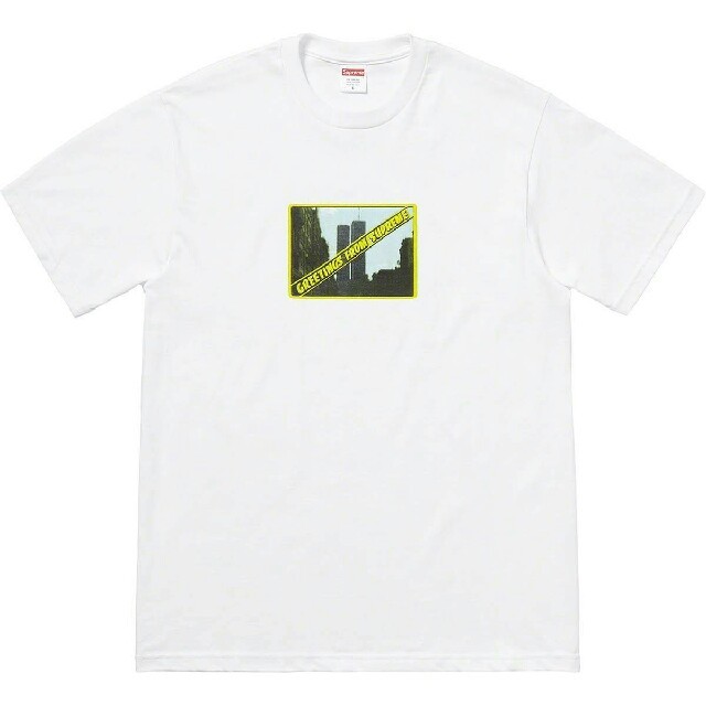 ベストセラー Supreme Tee Greeting Supreme 19SS - Tシャツ+カットソー(半袖+袖なし)