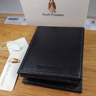 ハッシュパピー(Hush Puppies)の新品、Hush'puppies、羊本革(オールレザー)、箱付発送(折り財布)