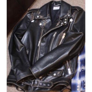 サンローラン(Saint Laurent)のサンローラン パリ型 ライダースl17 登坂広臣着用 《本日限定》(ライダースジャケット)