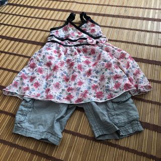 ギャップ(GAP)のキャミチュニックとgapパンツのセット(Tシャツ/カットソー)