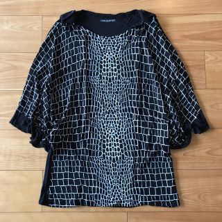 ニールバレット(NEIL BARRETT)のNEIL BARRETT カットソー ワンピース S(Tシャツ/カットソー(半袖/袖なし))