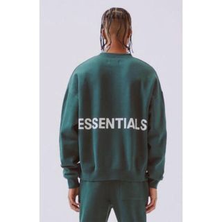 フィアオブゴッド(FEAR OF GOD)の専用 essentials クルーネック XS fog(スウェット)