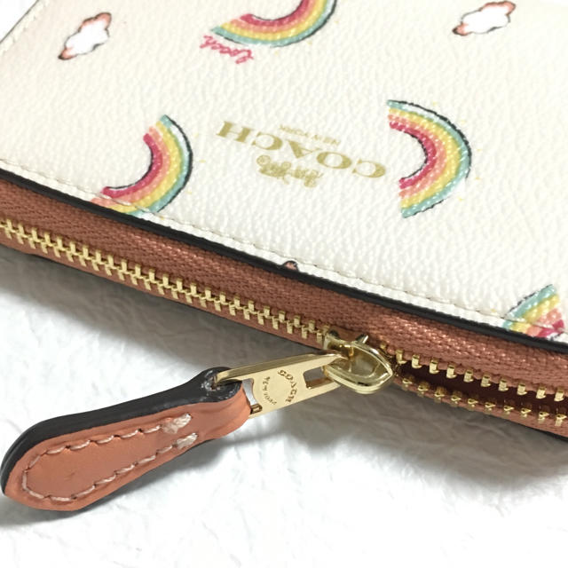 COACH(コーチ)の★レインボーピッグ様専用★【新品未使用】コーチ コインケース  レインボー レディースのファッション小物(コインケース)の商品写真