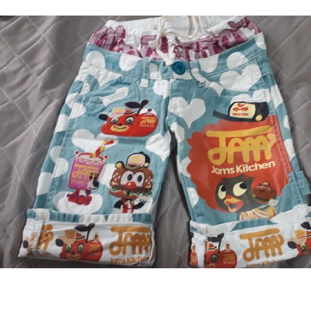 JAM(ジャム)のジャムハーフパンツ♪ハート キッズ/ベビー/マタニティのキッズ服女の子用(90cm~)(パンツ/スパッツ)の商品写真