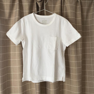 ムジルシリョウヒン(MUJI (無印良品))の無印良品 白 Tシャツ(Tシャツ(半袖/袖なし))
