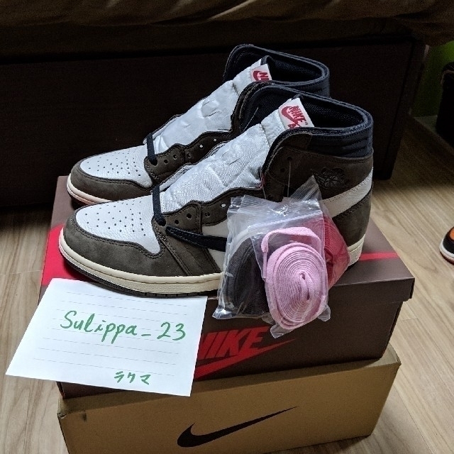 NIKE(ナイキ)のJordan 1 Travis Scott 28.5cm 国内正規 トラビス メンズの靴/シューズ(スニーカー)の商品写真