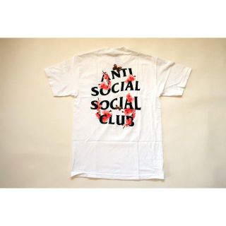 アンチ(ANTI)のXL)ANTI SOCIAL SOCIAL CLUB Kkoch Tee白(Tシャツ/カットソー(半袖/袖なし))