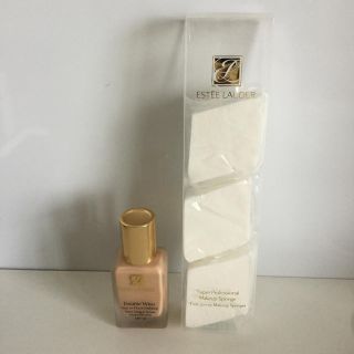 エスティローダー(Estee Lauder)のエスティローダー ダブルウェア ファンデーション スポンジセット(ファンデーション)