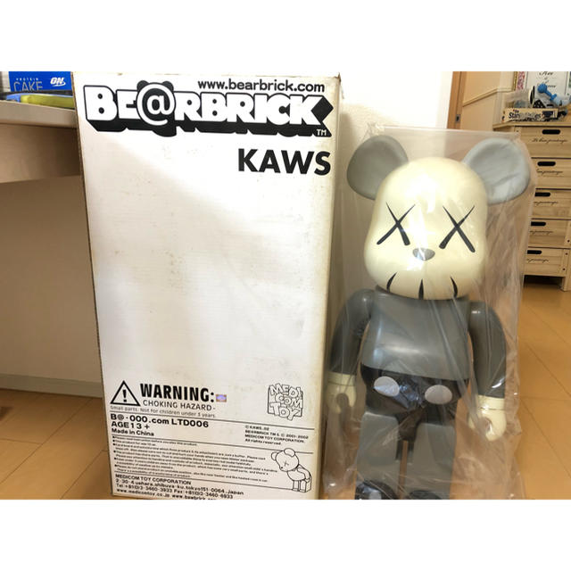 最安値挑戦!】 MEDICOM 1000% be@rbrick ベアブリック カウズ 2002年