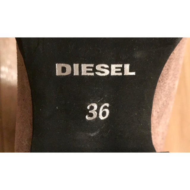 DIESEL(ディーゼル)のDIESEL スエードショートブーツ レディースの靴/シューズ(ブーツ)の商品写真