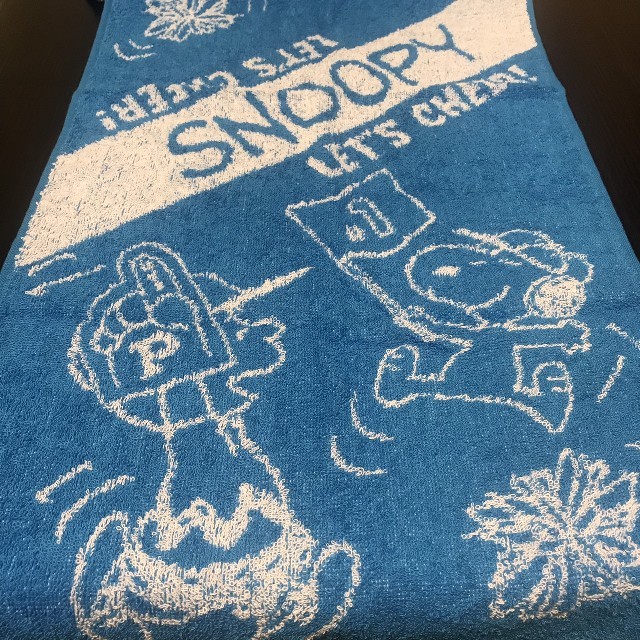 SNOOPY(スヌーピー)のスヌーピータオル　2枚 エンタメ/ホビーのアニメグッズ(タオル)の商品写真