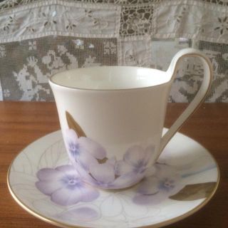 ロイヤルコペンハーゲン(ROYAL COPENHAGEN)のロイヤルコペンハーゲン　FLORA ハイハンドル　カップ＆ソーサー　シャクナゲ(グラス/カップ)