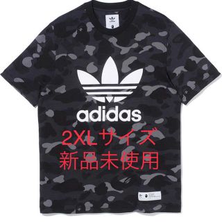 アベイシングエイプ(A BATHING APE)のadidas bape originals Tee 2XLサイズ 新品未使用 ②(Tシャツ/カットソー(半袖/袖なし))