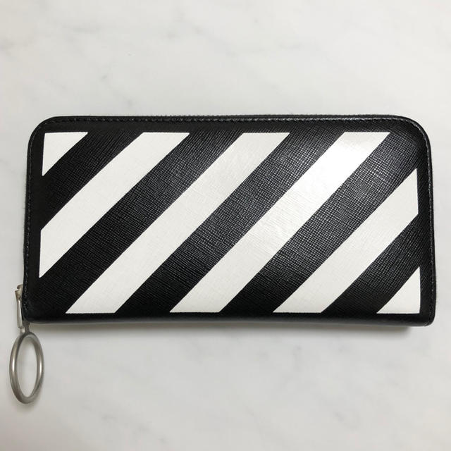 OFF-WHITE(オフホワイト)のOFF-WHITE オフホワイト 長財布 メンズのファッション小物(長財布)の商品写真