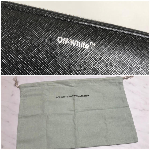 OFF-WHITE(オフホワイト)のOFF-WHITE オフホワイト 長財布 メンズのファッション小物(長財布)の商品写真