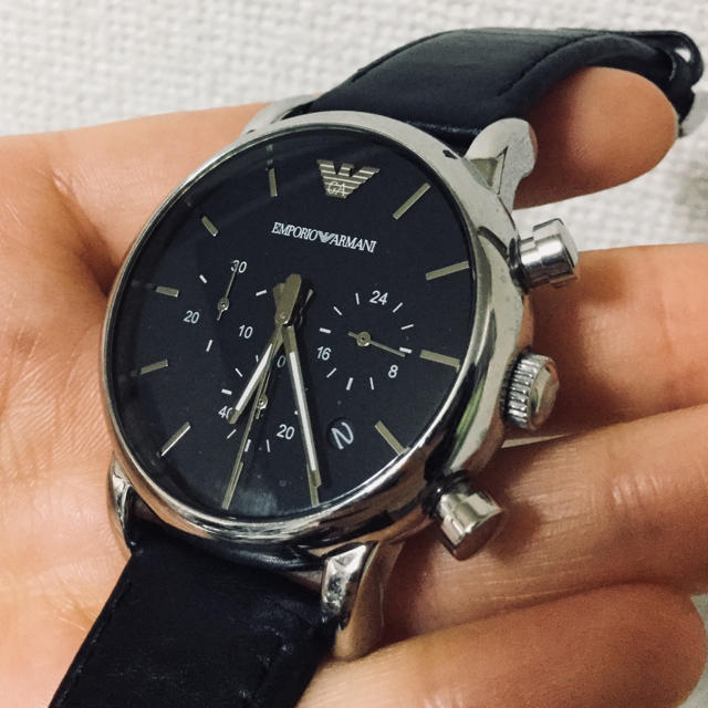 Emporio Armani(エンポリオアルマーニ)のEMPORIO ARMANI エンポリオアルマーニ 腕時計 メンズの時計(腕時計(アナログ))の商品写真