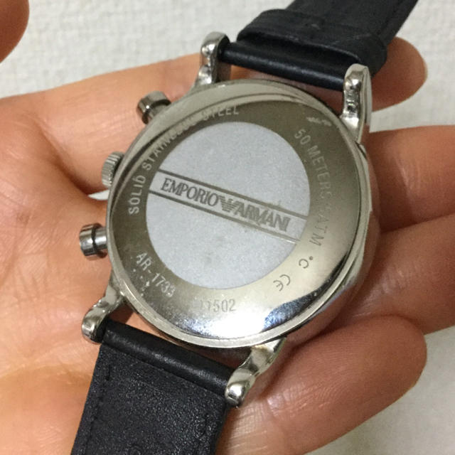Emporio Armani(エンポリオアルマーニ)のEMPORIO ARMANI エンポリオアルマーニ 腕時計 メンズの時計(腕時計(アナログ))の商品写真