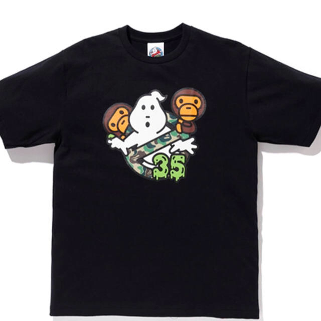 A BATHING APE(アベイシングエイプ)のBAPE × Ghostbusters Baby Milo 2XL 新品未使用 メンズのトップス(Tシャツ/カットソー(半袖/袖なし))の商品写真