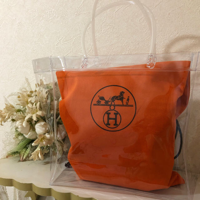 Hermes(エルメス)のHERMES♡保存袋 巾着 レディースのバッグ(ショップ袋)の商品写真