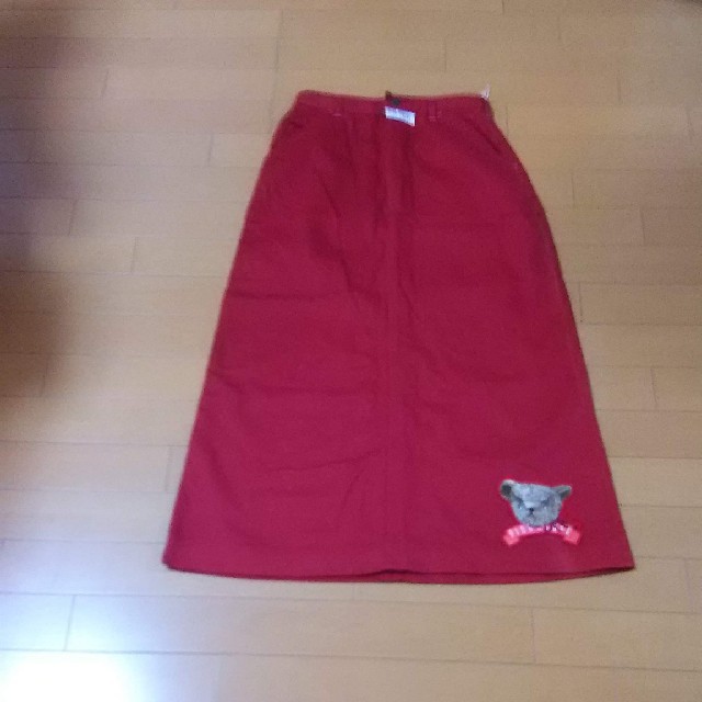 PINK HOUSE(ピンクハウス)のまゆしぃ様専用 ピンクハウス デニムスカート 赤 レディースのスカート(ロングスカート)の商品写真