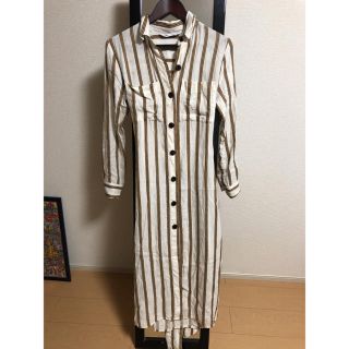 ザラ(ZARA)のZARA今期ワンピース 美品(ロングワンピース/マキシワンピース)