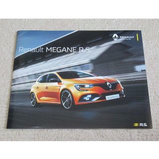 ルノー(RENAULT)のルノー　RENAULT MEGANE R.S.【カタログ】(カタログ/マニュアル)