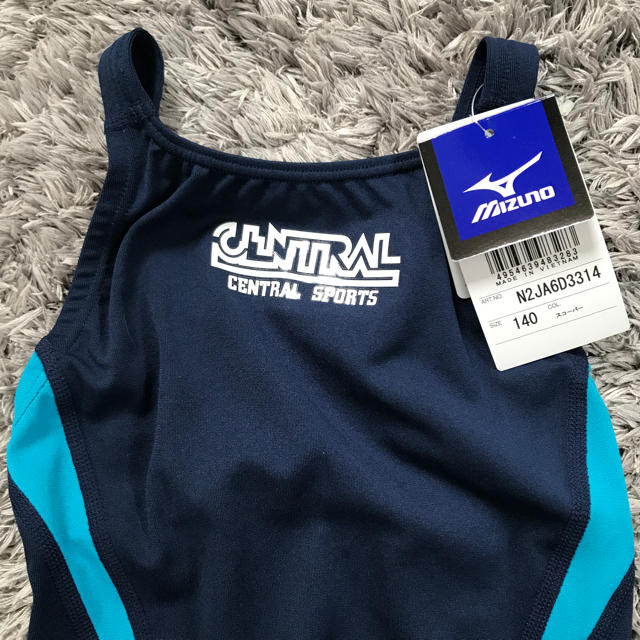 MIZUNO(ミズノ)のセントラルスポーツ 女子用水着 サイズ140 キッズ/ベビー/マタニティのキッズ服女の子用(90cm~)(水着)の商品写真