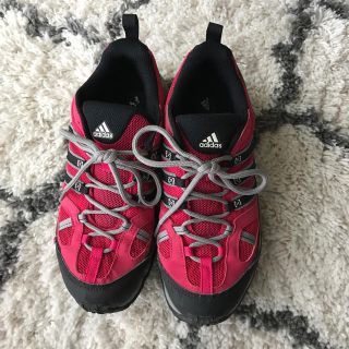 アディダス(adidas)の【美品】adidas アディダス スニーカー 24cm ピンク(スニーカー)