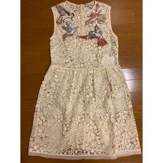 レッドヴァレンティノ(RED VALENTINO)のred valentino レッドヴァレンティノ レースワンピース(ひざ丈ワンピース)