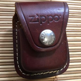 ジッポー(ZIPPO)のZIPPOケース 本革(タバコグッズ)