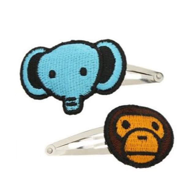 A BATHING APE(アベイシングエイプ)の◆ BAPE KIDS BABY MILO/BAPE ゾウヘアクリップ♪★ キッズ/ベビー/マタニティのこども用ファッション小物(その他)の商品写真