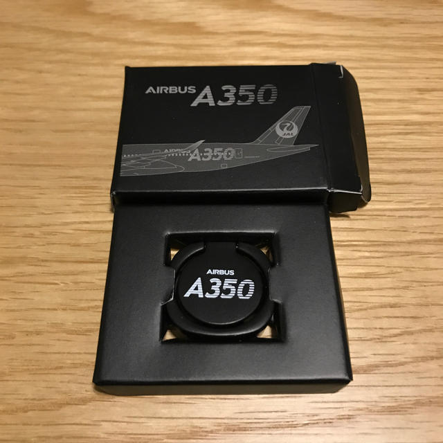 JAL(日本航空)(ジャル(ニホンコウクウ))のJAL A350 モバイルリングホルダー スマホ/家電/カメラのスマホアクセサリー(その他)の商品写真