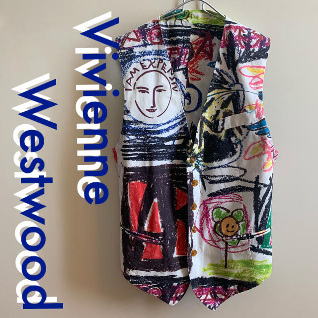 Vivienne Westwood Man 総柄 ベスト