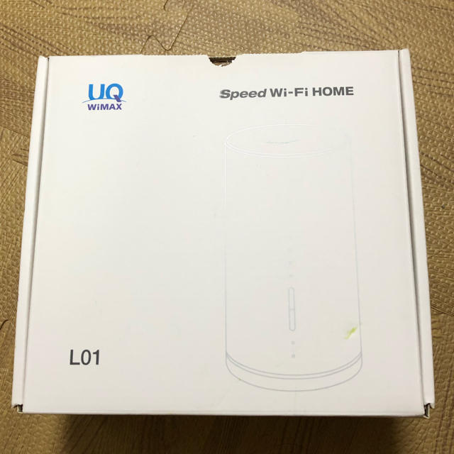 (再出品)au speed Wi-Fi HOME L01 スマホ/家電/カメラのPC/タブレット(PC周辺機器)の商品写真