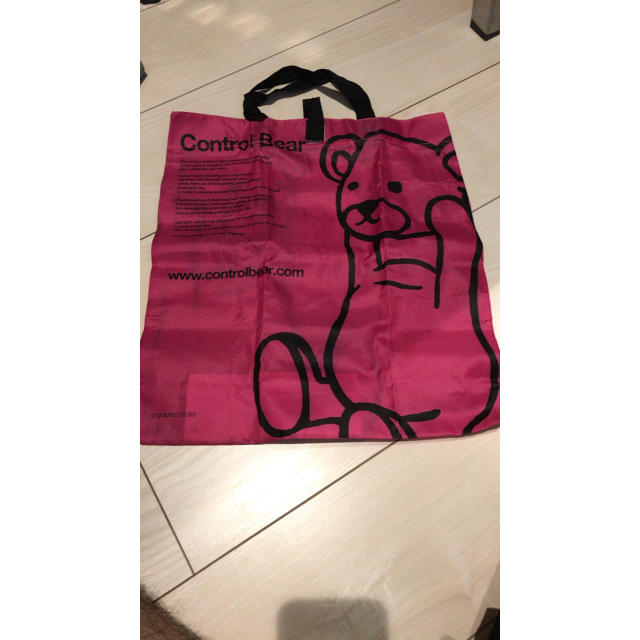 ピンク エコバッグ レディースのバッグ(エコバッグ)の商品写真