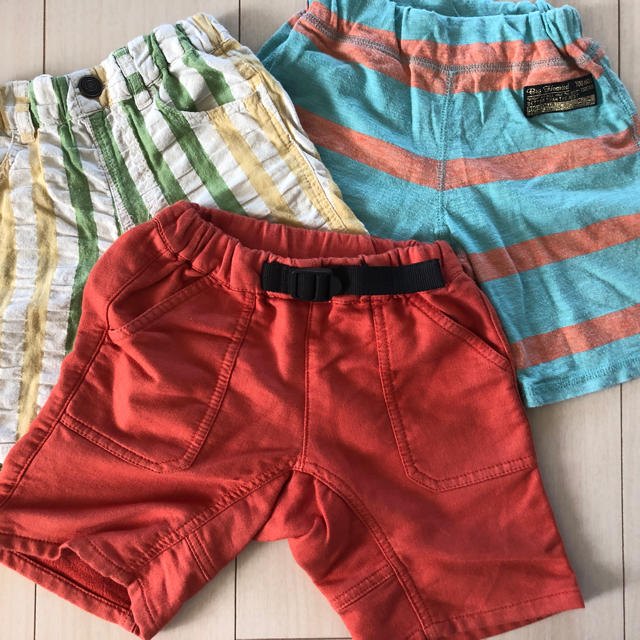 F.O.KIDS(エフオーキッズ)のエフオー キッズ ハーフパンツ3枚セット キッズ/ベビー/マタニティのキッズ服男の子用(90cm~)(パンツ/スパッツ)の商品写真