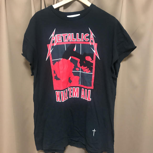 FEAR OF GOD(フィアオブゴッド)のONEFOUREIGHT メタリカ ロックT 古着 メンズのトップス(Tシャツ/カットソー(半袖/袖なし))の商品写真