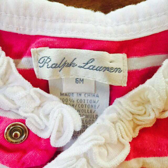 Ralph Lauren(ラルフローレン)のラルフローレン カバーオール キッズ/ベビー/マタニティのベビー服(~85cm)(ロンパース)の商品写真