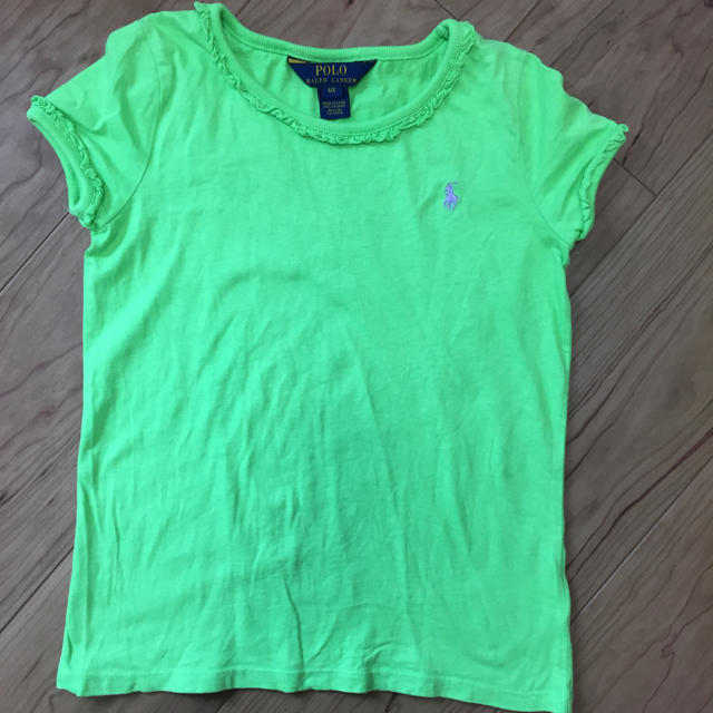 Ralph Lauren(ラルフローレン)のグリーンのラルフローレン  6歳 キッズ/ベビー/マタニティのキッズ服女の子用(90cm~)(Tシャツ/カットソー)の商品写真