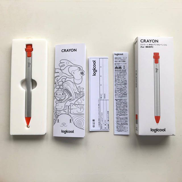 iPad(アイパッド)の【takaさん専用】ロジクール クレヨン iP10 Apple Pencil  スマホ/家電/カメラのPC/タブレット(タブレット)の商品写真