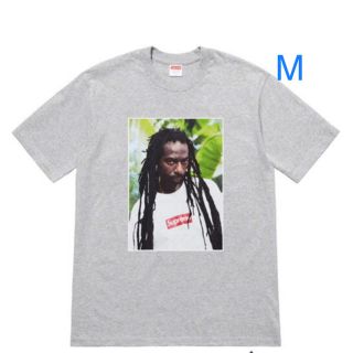 シュプリーム(Supreme)のSupreme Buju Banton Tee 灰 Mサイズ(Tシャツ/カットソー(半袖/袖なし))