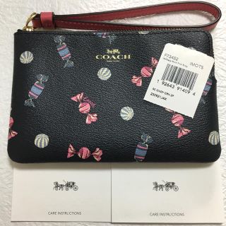 コーチ(COACH)の★レア★【新品未使用】コーチ リストレットポーチ キャンディ(ポーチ)