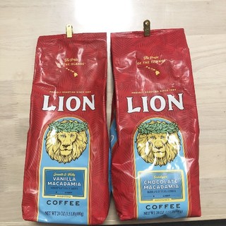 大きいサイズのライオンコーヒー　バニラ×チョコレート680g×2(コーヒー)