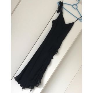 ビーシービージーマックスアズリア(BCBGMAXAZRIA)のBCBGMAXAZRIAシルクドレス 未使用に近い(ロングドレス)